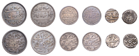 India, EIC: Bombay Presidency, Half-Rupee, in the name of Shah Alam II, AH 1215/46, Bombay (Prid. 288; Stevens 5.11;...