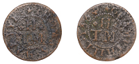 BEDFORDSHIRE, Ampthill, Thomas Harvye, Farthing, 1664, 0.55g/9h (GO 1A; N 1; D 1A). Fine	 £30-£40