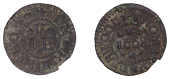 BEDFORDSHIRE, Henlow, Thomas Underwood, Farthing, 1668, 0.49g/3h (GO 52; N –; BW. 52). Surface deposits, fine,...