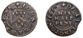 BEDFORDSHIRE, Lidlington, John Dawborne, Halfpenny, 1668, 1.12g/12h (GO 67; N 827; BW. 67). Edge clip, good fine	...