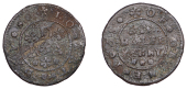 BEDFORDSHIRE, Upper Dean, Robert Day, Halfpenny, 1668, 1.55g/3h (GO 99; N –; BW. 99). Fair, rare	 £15-£25