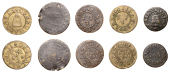 NORTHAMPTONSHIRE, Brackley, Bartholomew Attow, Farthing, 1.00g/6h (W 6; N 3365; BW. 7); Connoway Rands, Halfpenny,...