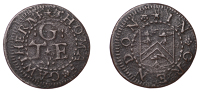 NORTHAMPTONSHIRE, Grendon, Thomas Gawtherne, Farthing, 1.64g/6h (W 28; N 3378; BW. 29). A trifle off-centre,...