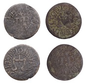 NORTHAMPTONSHIRE, Moulton, John Peryn, Farthings (2), 0.70g/12h, 0.59g/12h (both W 59; N 3398; BW. 62) [2]. Varied...