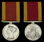 China 1842 (George Jenvey, H.M.S. Cornwallis.) original suspension, contact marks, nearly very fine 	 £400-£500