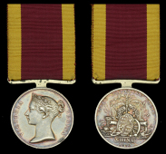 China 1842 (Frederick Loranzen, H.M.S. Cornwallis.) original suspension, toned, very fine	 £400-£500