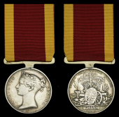 China 1842 (Charles S. Norman, Lieut. H.M.S. Cornwallis) original suspension, naming re-engraved, polished, good...