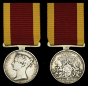 China 1842 (Charles S. Norman, Lieut. H.M.S. Cornwallis) original suspension, naming re-engraved, polished, good...