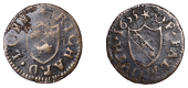 Falmouth, Richard Lobb, Farthing, 1655, 0.85g/6h (N 532; BW. 6). About fine, extremely rare	 £200-£260