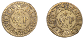 Helston, William Penhalurick, Farthing, 1667, 0.88g/6h (N 539; BW. 16). Very fine	 £150-£200