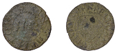 Helston, Humphry Penhelick, Farthing, 0.94g/6h (N –; BW./D 18, recté humphry, undated). Excavated, legends clear,...