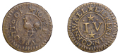 Liskeard, Joseph Upcott, Farthing, 0.94g/6h (N –; D 32A). Obverse good fine, reverse very fine, extremely rare	...