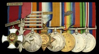 The Great War ‘Neuve Chapelle’ D.S.O. group of eight awarded to Lieutenant-Colonel A. K. Digby, Royal Field...