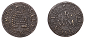 Newport, Willam Rowe, Farthing, 0.99g/6h (N 9353; BW. 51). Fine	 £50-£70