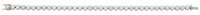 A diamond line bracelet, set throughout with brilliant-cut diamonds, stamped ‘750’ and ‘18K’, Italian assay...