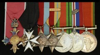 A post-War O.B.E., Order of St. John group of seven awarded to Major B. H. Johnson, Union Defence Force and Rhodesia...