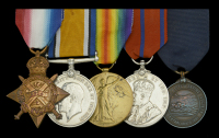 Four: Private H. W. Jackson, Scots Guards and City of London Police, who died at Home on 17 January 1918 as a result...