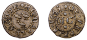 Penryn, Michaell Coode, Farthing, 1669, 0.69g/12h (N 556; BW. 55). About very fine, very rare	 £200-£260