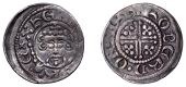 John (1199-1216), Penny, class Vbi, Northampton, Roberd, roberd·on·norh, or ligulate, curls 2/2, pellets 2/2,...