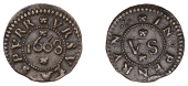 Penryn, Ursula Spurr, Farthing, 1668, 0.77g/12h (N –; BW. 60). Very fine and extremely rare	 £400-£500