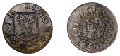 Penryn, Thomas Worth, Farthing, 1665, 1.36g/3h (N 560; BW. 61). Very fine	 £120-£150