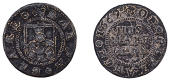 Penzance, Ralph Beard, Halfpenny, 1669, 1.09g/12h (N –; D –; Dickinson/Mays –). Surfaces corroded, otherwise...
