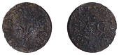 Penzance, Anthony Gubbs, Farthing, 1667, 0.75g/12h (N –; BW. 65). Excavated, mediocre, extremely rare	 £80-£100