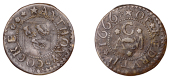 Redruth, Anthony Cocke, Farthing, 1666, 0.61g/12h (N 564; BW. 70). Usual die flaw in centre of reverse, good fine	...