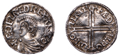 Æthelred II (978-1016), Penny, Long Cross type, Northampton, Æthelnoth, æðelnoð m’o ham, 1.72g/3h (BEH 1238;...