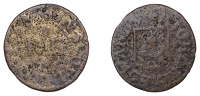 St Columb Major, Richard Edwards, Farthing, 1663, 0.81g/6h (N –; BW. 81). Mediocre, extremely rare	 £80-£100