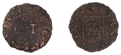 St Columb Major, John Oxnam, Farthing, 1664, 0.40g/3h (N –; BW. 80). Excavated extremely rare	 £60-£80