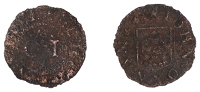 St Columb Major, John Oxnam, Farthing, 1664, 0.40g/3h (N –; BW. 80). Excavated extremely rare	 £60-£80