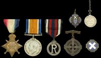 Pair: Nursing Sister Jane A. Gordon, Queen Alexandra’s Imperial Military Nursing Service Reserve

1914-15 Star...