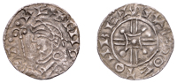 Harthacnut (1035-1042), Penny, Arm and Sceptre type [in the name of Cnut], Bedford, Swot, +scoet on be+ev, 0.82g/9h...