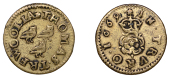 Truro, Thomas Trewoolla, Farthing, 1669, 0.81g/12h (N –; D 104A). Good fine, extremely rare	 £300-£400