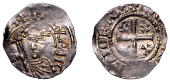 Henry II (1154-1189), Cross-and-Crosslets (Tealby) coinage, Penny, class C1, Northampton, Ingeram, ing[–––]n :...
