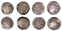 Henry III (1216-1272), Long Cross coinage, Pennies, all Northampton, class IIIab1 (2), Willem, willem on norh,...