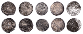 Henry II (1154-1189), Short Cross coinage, Pennies (2), both Northampton, class 1b1, willelm, willelm . on. nor,...