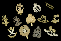 Assorted Colonial and Foreign Badges.
A good selection including a brass and white metal example West India...