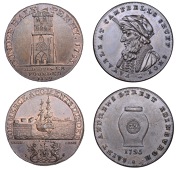18th Century Tokens, ANGUS, Dundee, Alexander Molison, Wright’s Halfpenny, 1795, 10.01g/6h (DH 10); MIDLOTHIAN,...