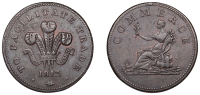 19th Century Tokens, Not Local: British or Channel Islands, ‘To Facilitate Trade’ types, mule Penny, 1813,...