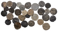 Late Elizabethan to mid-17th century tokens (31), of lesser style and mostly anonymous, but including a variety of...