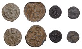 OXFORDSHIRE, Oxford, oxford city in 3 lines, rev. initials rl il, 18th century style, 25mm, 7.97g; i boniwel around...