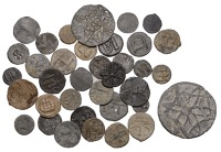 Hop tokens and related lead series (36), a variety mostly initialled in the neat manner of Kent and East Sussex,...