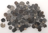 Late medieval pewter tokens (185), miscellaneous types [185]. Varied state	 £60-£80