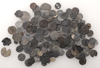 Late medieval pewter tokens (185), miscellaneous types [185]. Varied state	 £60-£80