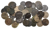 Medieval jetons (53), a varied selection of types [53]. Varied state	 £60-£80