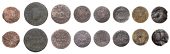 CITY, Fenchurch Street, I.M.C. at the star tavern, Farthing, 0.72g/6h (N 6908; BW. 980); I.A.G. at the wheat shefe,...
