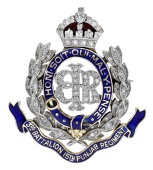 Regimental interest: An enamel and diamond 3rd Battalion 15th Punjab Regiment sweetheart brooch, set throughout with...