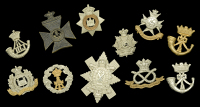 Victorian British Infantry Cap Badges.
A very good selection including Suffolk Regiment; Devonshire Regiment; Duke...